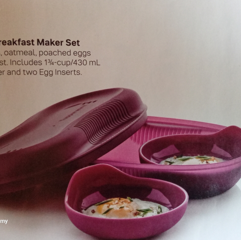 Tupperware breakfast maker set - Picture 2 of 2